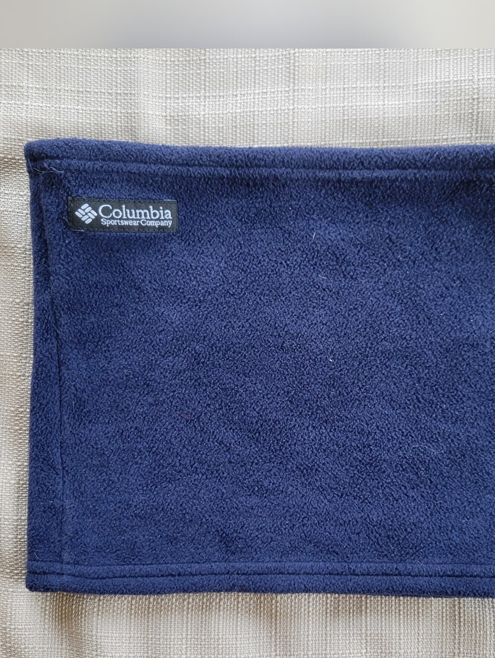 Columbia Sportswear Fleece Neck Gaiter Navy Blue Unisex CU8203 OS